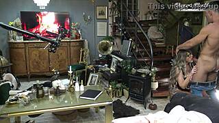 Behind Scenes Sexy Odette Delivers Deepthroat Facial Client Bang