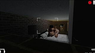 Blonde whore's real cheap motel price: rough black cock blowjob?