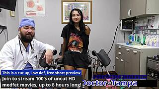 dr tampa gives zombae that university entrance physical backstage nurse fantasy