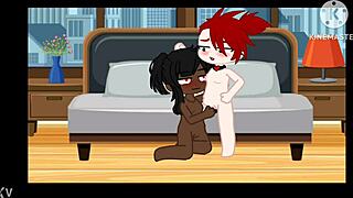 best friend lesbian pussy licking tits fucking in steamy gacha porn scene