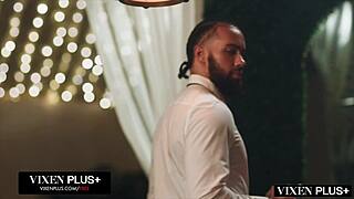 agatha vega, use this waiter as your personal sex toy now