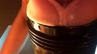 Fleshlight Gets Intense Homemade Pounding