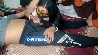 Stepbro fucks alone step sis hardcore Bengali room