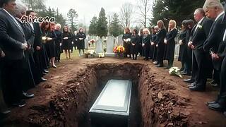 young stepdaughter comforts widowed stepdad with tight pussy fuck