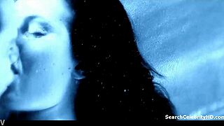 rebecca atkinson bares big tits in shameless-uk nude handjob scene