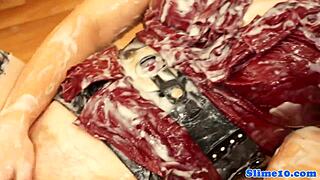 Cum Drenched Classy Babes Gloryhole Blowbang Fingering Stockings