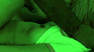 mystepdaughter feels stepdaddy's hands groping her nude body in bed - liz jordan