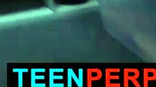 shoplifter violet punished pov cowgirl by burglar in mall garage