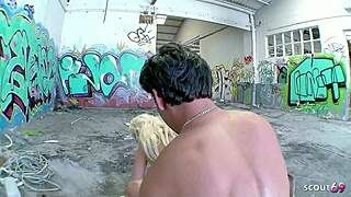 blonde milf big tits ass pounded by stranger's fat cock