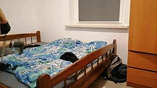 bdsm slave boy fucks his ass deep with huge dildo solo