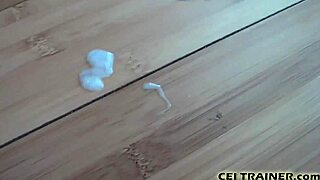 i caught you jerking off at work now eat your cum cei