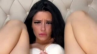 British coed slut squirts hard but what if you controlled her toys