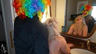 Kourtney Chase's Big Booty Manhandled By Bbc Clown!