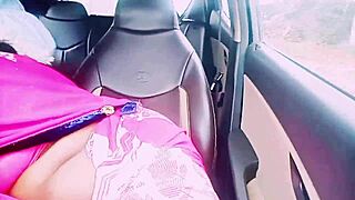 dirty-talking indian housewife saree sex in car with boyfriend