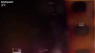 close-up oiled pussy massage dildo fucking with buttplug gaping