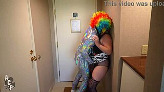 Kourtney Chase's Big Booty Manhandled By Bbc Clown!