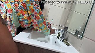 Freeuse Stepmom Leyne Rodriguez Fucks Tattooed Stepson's Huge Cock