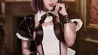 airi habita's jerk off challenge heats up with pantyhose tease pt 2