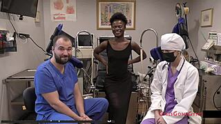 Ever wonder what Rina Arem's gyno exam reveals with Doctor Tampa