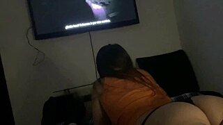 Stepsis Invites Me To Room, Rides My Cock Scared