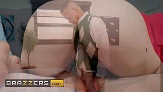 desperate dilf fucks son's pink-haired girlfriend lily lou hard