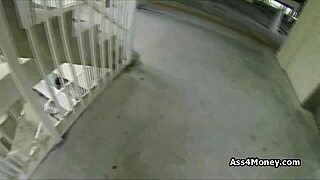 SPICY LATINA TEEN 18+ FLASHES TITS IN MALL LOT FOR HARDCORE BLOWJOB!