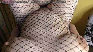 Cuckold lets best friend bareback wife hairy pussy creampie pov