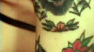 two chubby british college students wank professor's cock hard