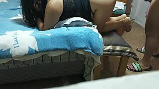 want this pregnant latina's ass licked then anal creampied?