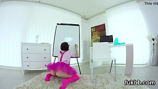 frisky teen nympho licks clit then gets pov pussy screwed hard