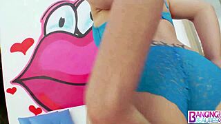 Alina Li Jessica Ryan Suck Mike's Huge Cock