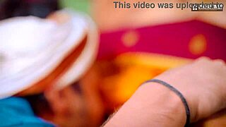 Desi Bihari Busty Lady Takes Two Servants' Cocks Hindi Audio!