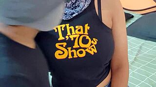 Malaysian Babe's Tight Pussy Takes Neighbor's Big Cock