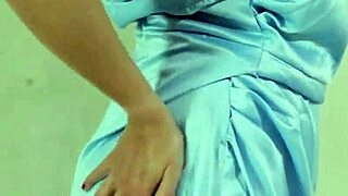 chindo teen slut fingers pussy in miniskirt till soaked creampie wet