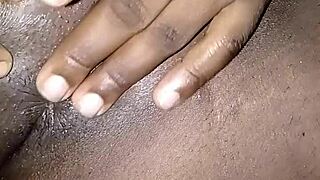 Pretty African Amateur's Big Pussy Lips Squirting Orgasm Compilation