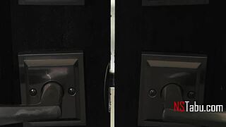 ANAL ADMIRER CUMS ALL OVER FACE AND GLASSES!