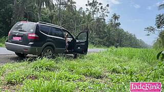 hey, what if you caught us fucking doggystyle by the highway?