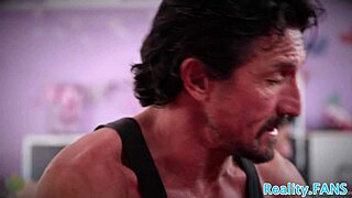 What if petite teen got bent over kitchen counter for sneaky doggystyle pounding?