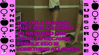 good slaves take BALL KICKING like champs