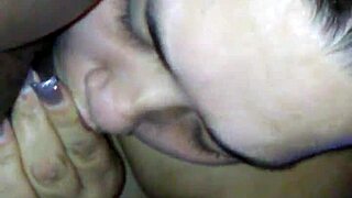 Latina BBW Cheats Sucking Fat Cock Deep
