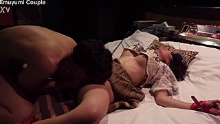 Giant tits beauty convulses in orgasm from intense clit licking foreplay