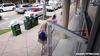 lp officer's cock bounces deep in my tight teen pussy