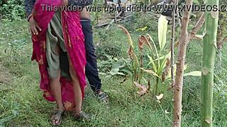 I can't resist fucking this sexy village girl in the jungle wild.