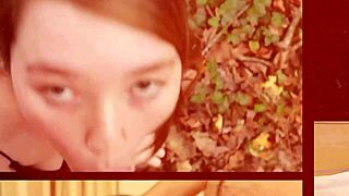 wanna see this british teen ride a guy's face till he licks her clean?