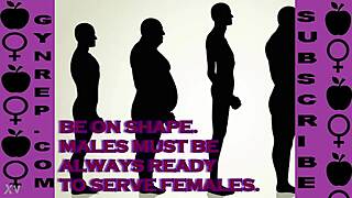 good slaves take BALL KICKING like champs