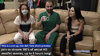 dr tampa human guinea pigs blaire celeste nurse backstage 😈