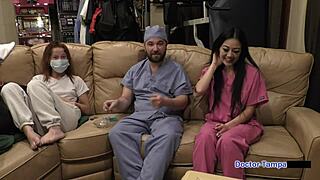 dr tampa human guinea pigs blaire celeste nurse backstage 😈