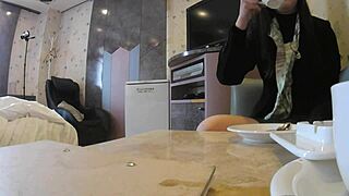 Horny Japanese Mature OL Fucks Rough In Broad Daylight!