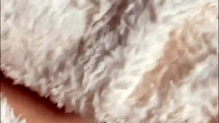 afternoon fun with friend ends in hot cum-soaked panties