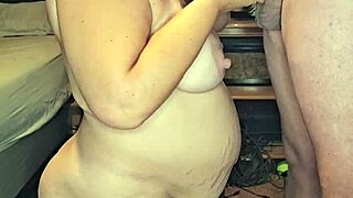 i love watching this preggo milf suck that monster cock